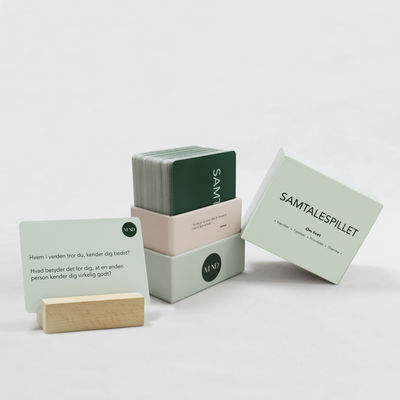 شراء Custom Printed Relationship Card Game for Adults Custom Design CMYK/Pantone Colors Entertainment Printing online manufacture