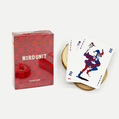 شراء الجملة صديقة للبيئة على الوجهين 57x87mm أوراق اللعب المخصصة للبوكر شخصية واستخدام اللعبة online manufacture