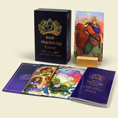 شراء بطاقات التاروت الزرقاء ذات النواة الزرقاء مع شعار مطبوع خصيصا للحفلات والهدايا online manufacture