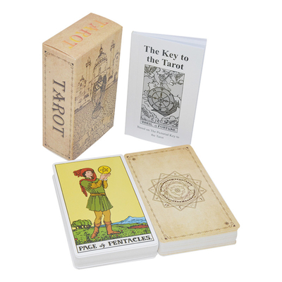 شراء حصيرة فريدة من نوعها Tarot Deck Tarot مقاس 63 × 88 مم مع دليل الترفيه online manufacture