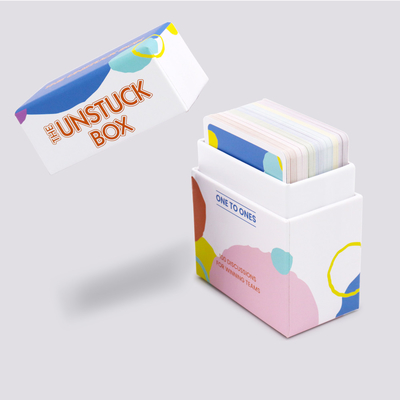 أسئلة مخصصة لعبة بطاقات للبالغين الطباعة الصديقة للبيئة / اللون CMYK / ألوان بانتون
